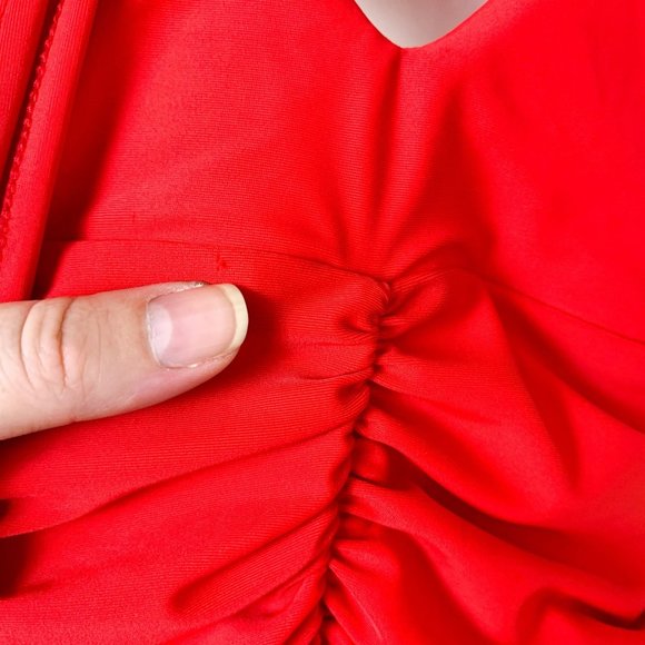 Tiger mist Lisle red bodycon dress XS - Picture 6 of 7